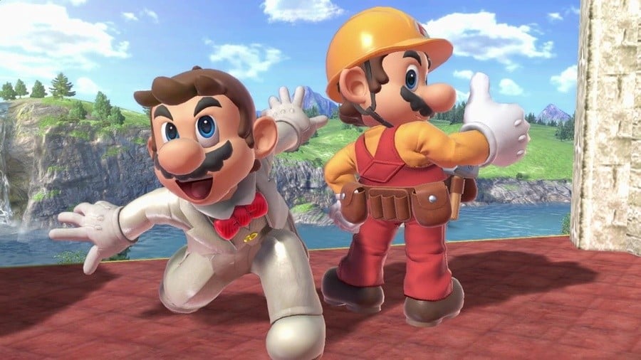 Super Smash Bros Mario And Mario