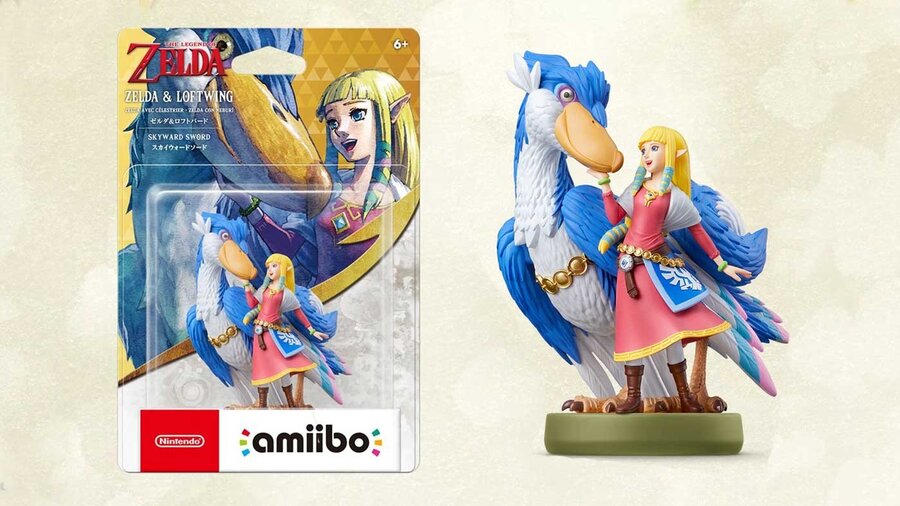 Zelda And Loftwing amiibo