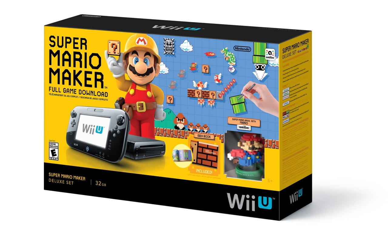 Nintendo Wii U, 32 GB, black, €196