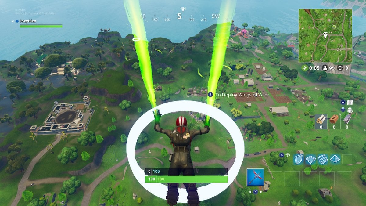 Fortnite Skydive Through Floating Rings Loot Lake Fortnite Skydive Through Floating Rings Guide Nintendo Life