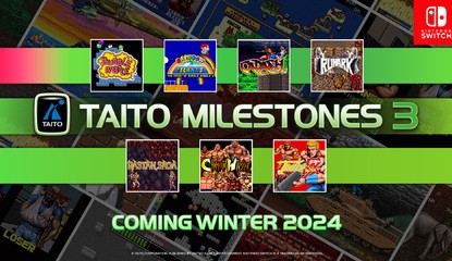 Taito Milestones 3 Coming Winter 2024, First Batch Of Games Revealed