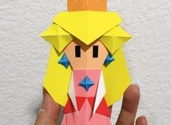 Check Out This Amazing Origami Peach Inspired By Paper Mario: The Origami King