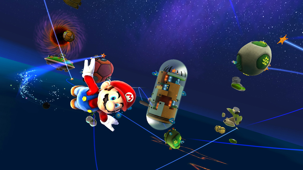 Yes There S A Handheld Mode Workaround For Super Mario Galaxy S Spin Move On Switch Nintendo Life