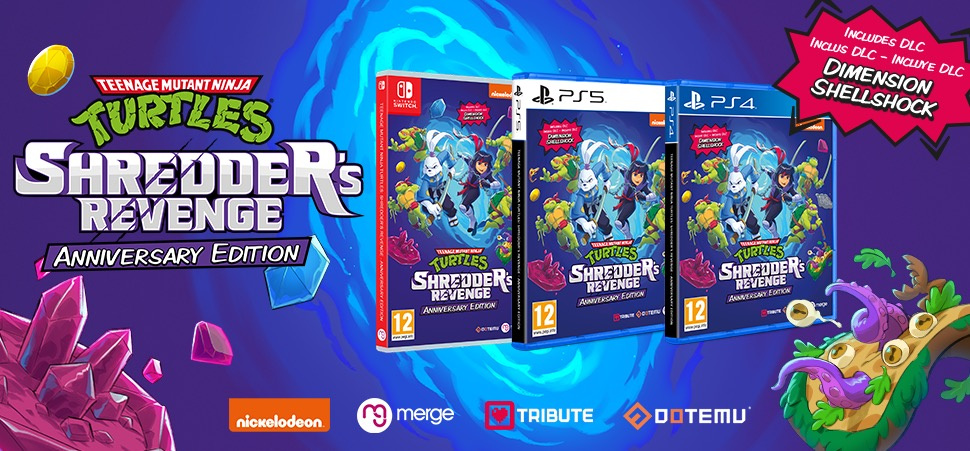 TMNT: Shredder's Revenge Dimension Shellshock DLC Includes