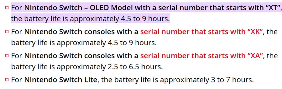 Switch 2 battery life