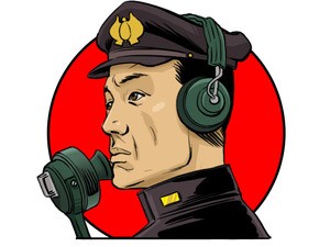 Japanese radioman "Oka"