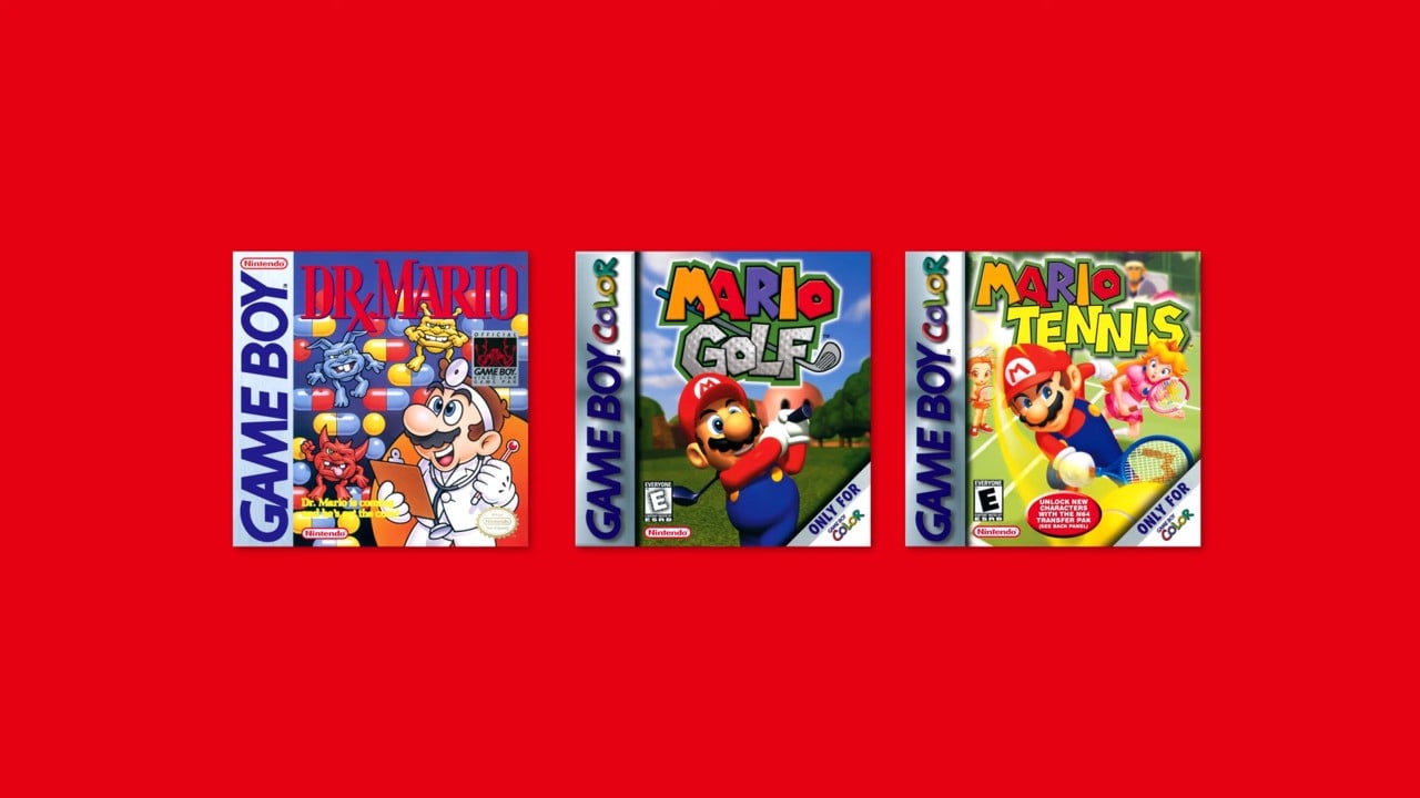 Nintendo amplía la biblioteca Game Boy y GBC de Switch Online con tres títulos más de Mario