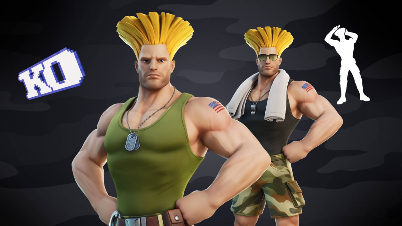 Fortnite Welcomes Street Fighter's Guile And Cammy To The Battle