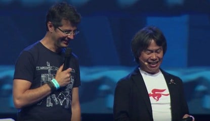 Shigeru Miyamoto and Takashi Tezuka Tackle Michel Ancel's PAC-Mario Stage in Super Mario Maker