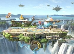 A Closer Look At The Small Battlefield Stage In Super Smash Bros. Ultimate