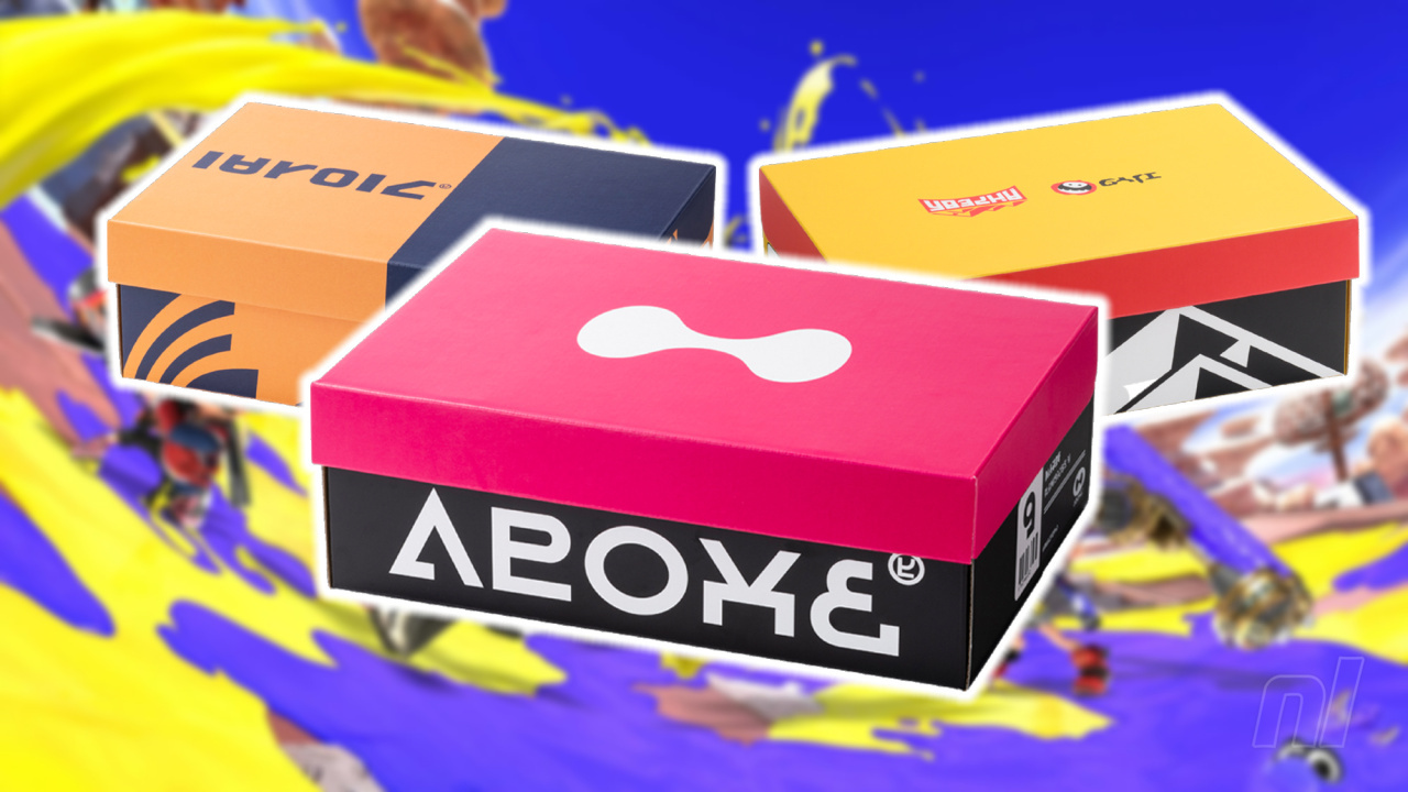Splatoon 3 Shoe Box Merchandise Launches Exclusively on Japanese My Nintendo Store