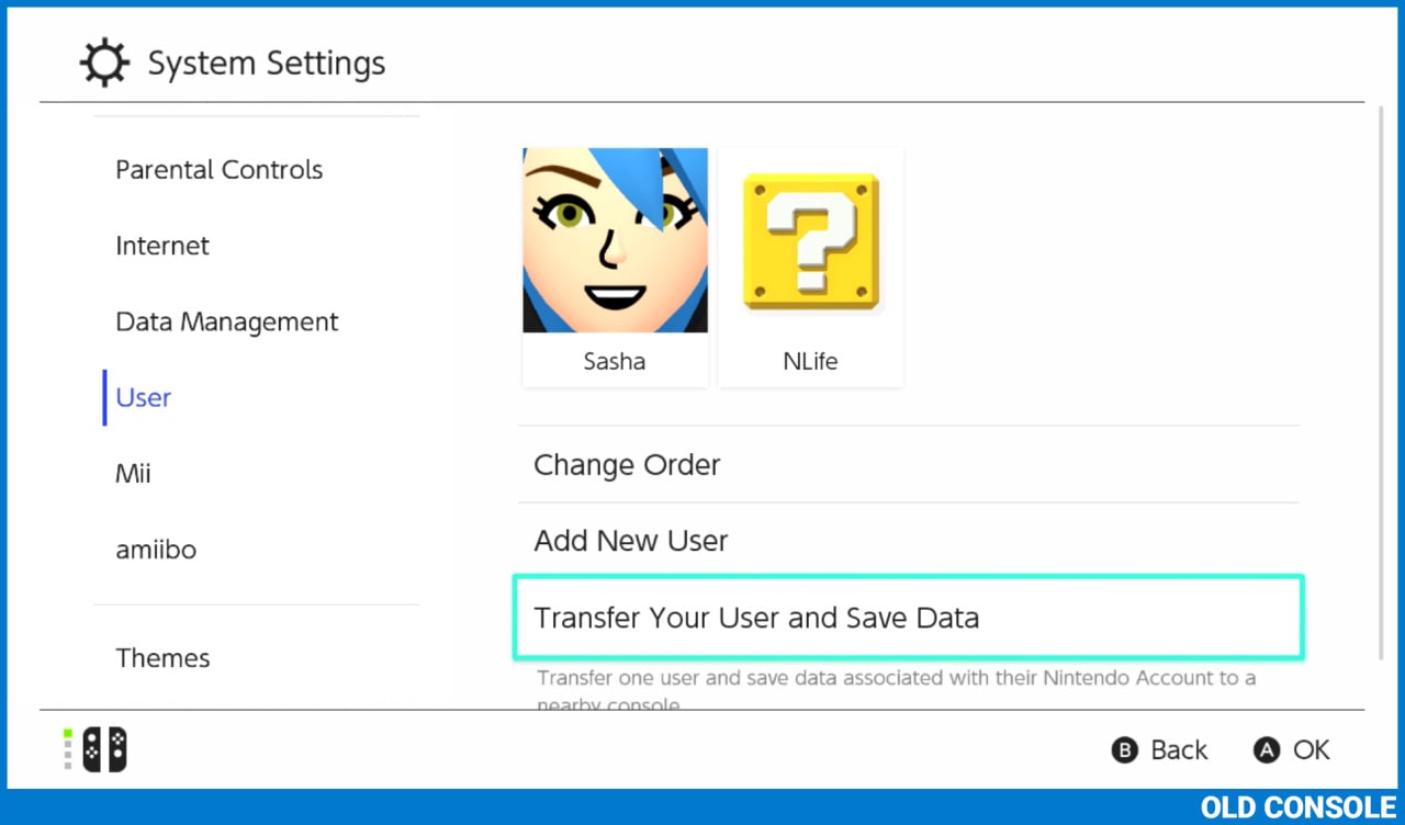 How to Save Account / Transfer Data