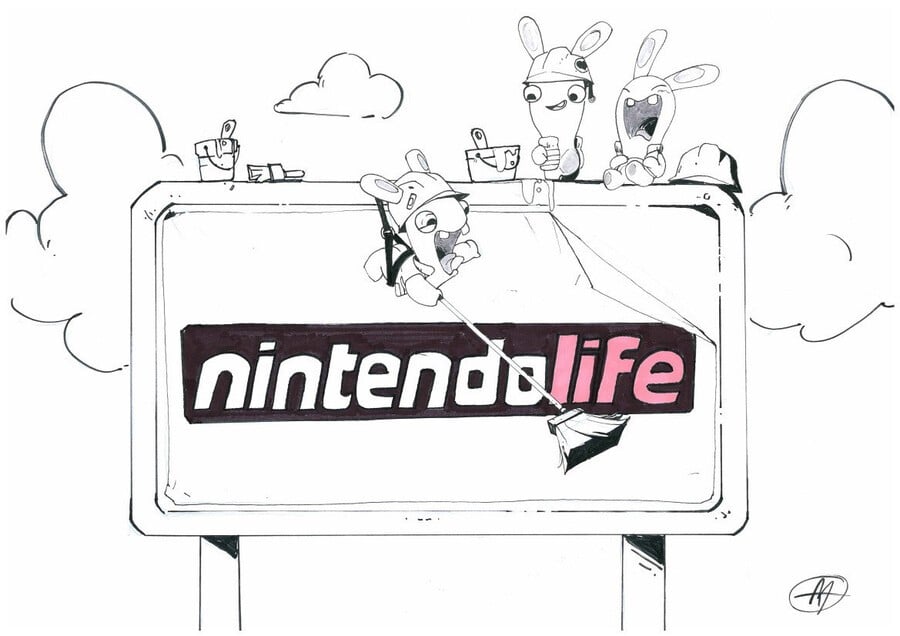 Ubisoft Milan Nintendo Life Logo Rabbids