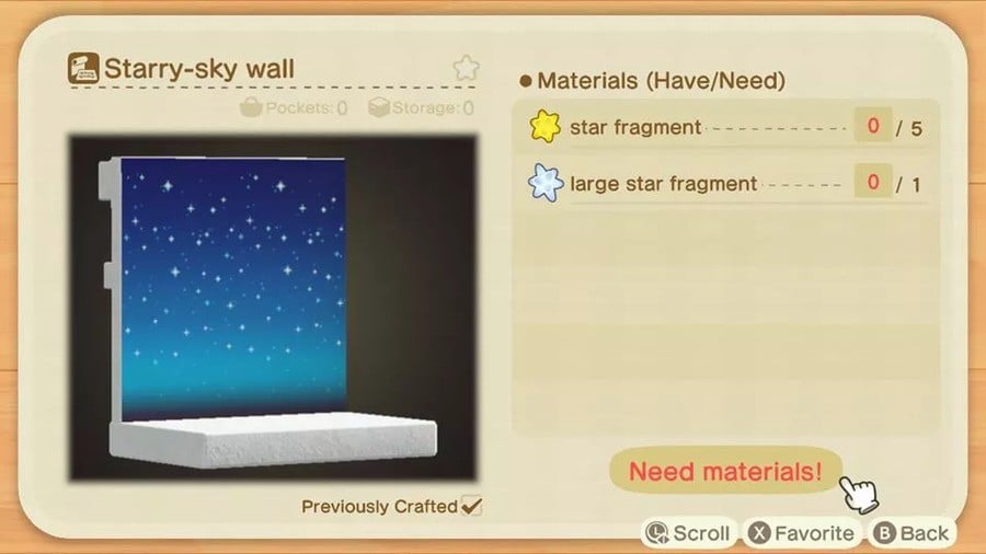 Starry Sky Wall