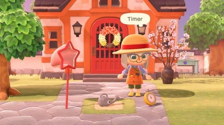 Types of new items available from upgraded Nook's Cranny shop, including Star Nets, Elephant Watering Cans and Timers