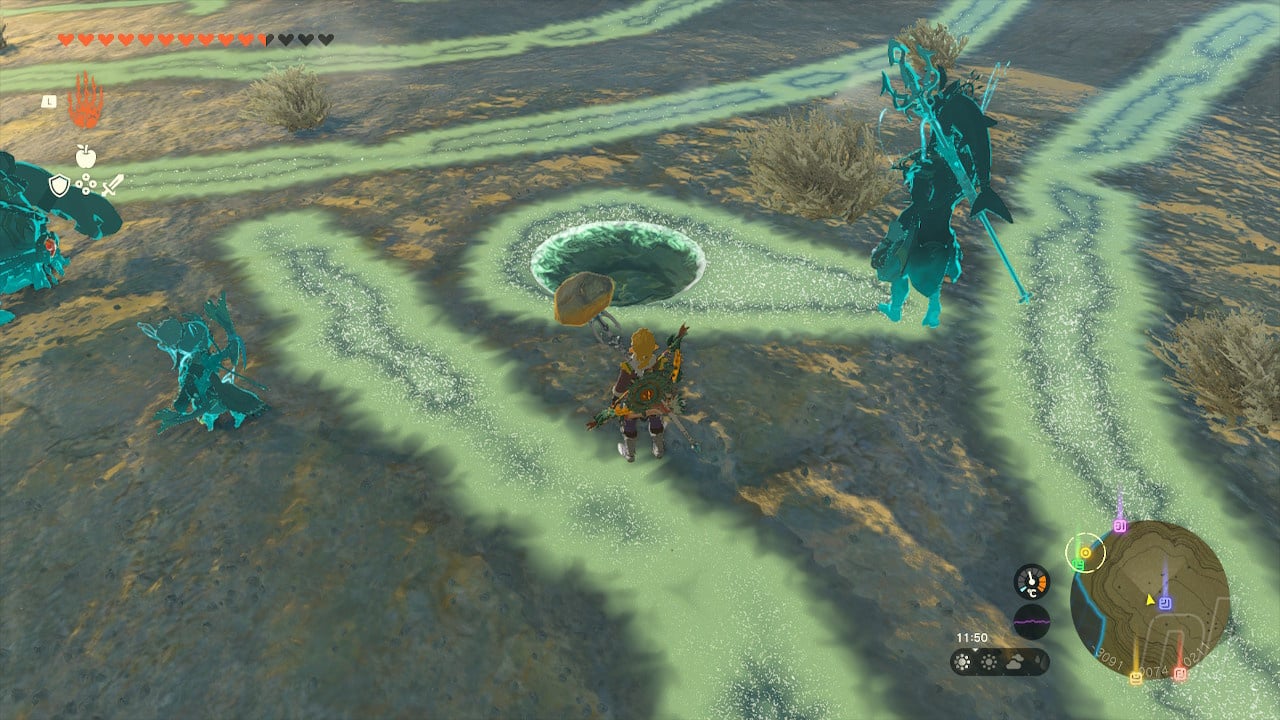 Dragon Tear geoglyph and Memory locations in Zelda: TOTK - Polygon