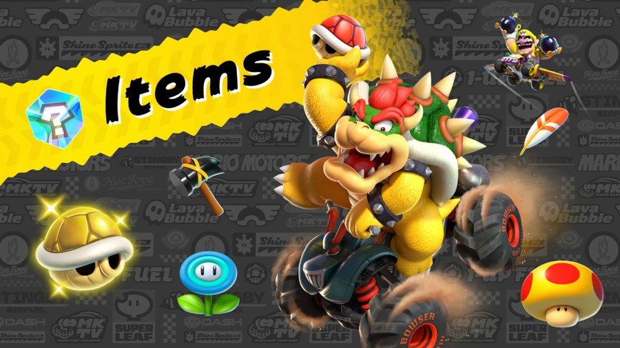 Mario Kart World Bowser Items