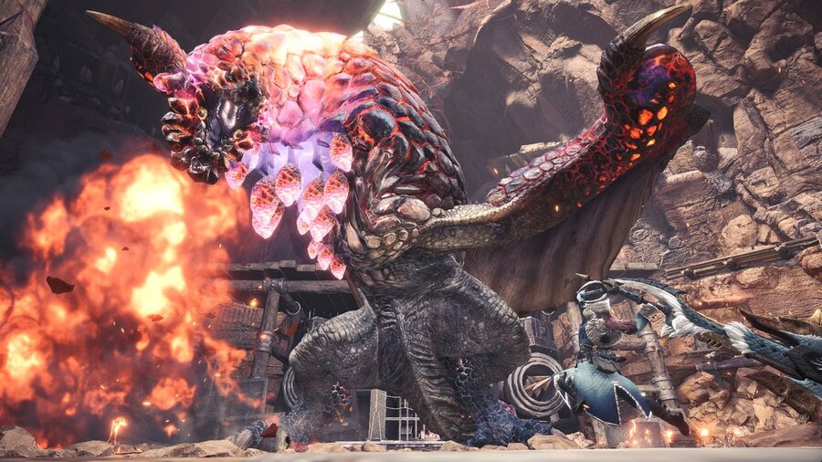 Seething Bazelgeuse Monster Hunter Rise Sunbreak