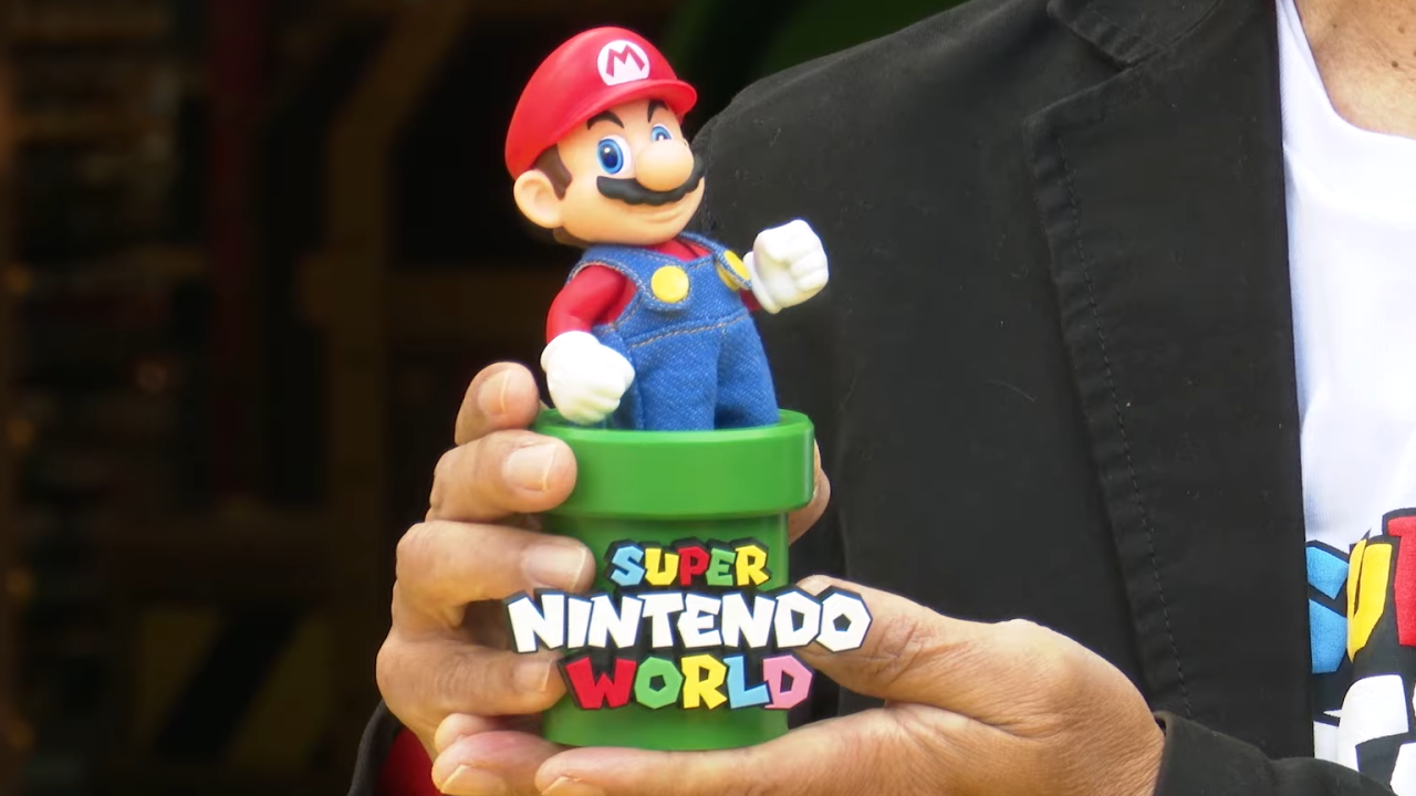 super nintendo world mario toy