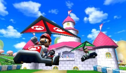 Mario Kart 3DS Video Slipstreams Behind Screenshots