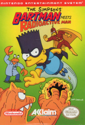 The Simpsons: Bartman Meets Radioactive Man Cover