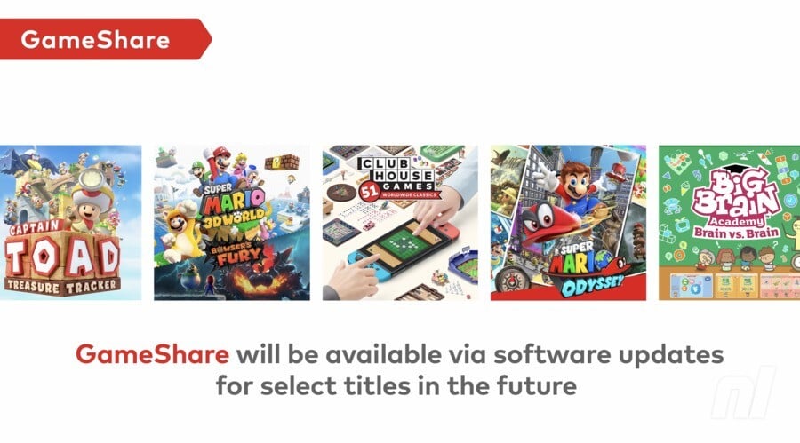 Nintendo Switch GameShare
