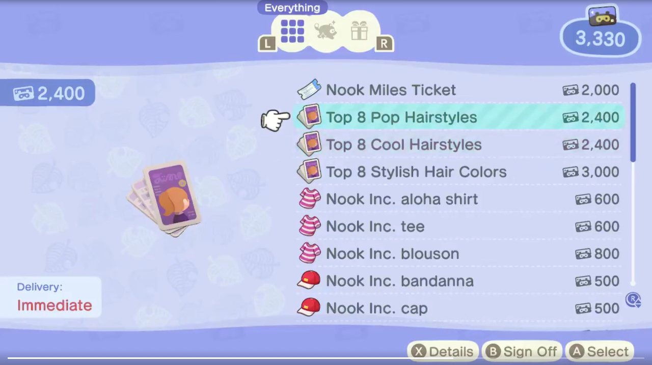 Animal Crossing New Horizons Hair Guide   How To Get More ...