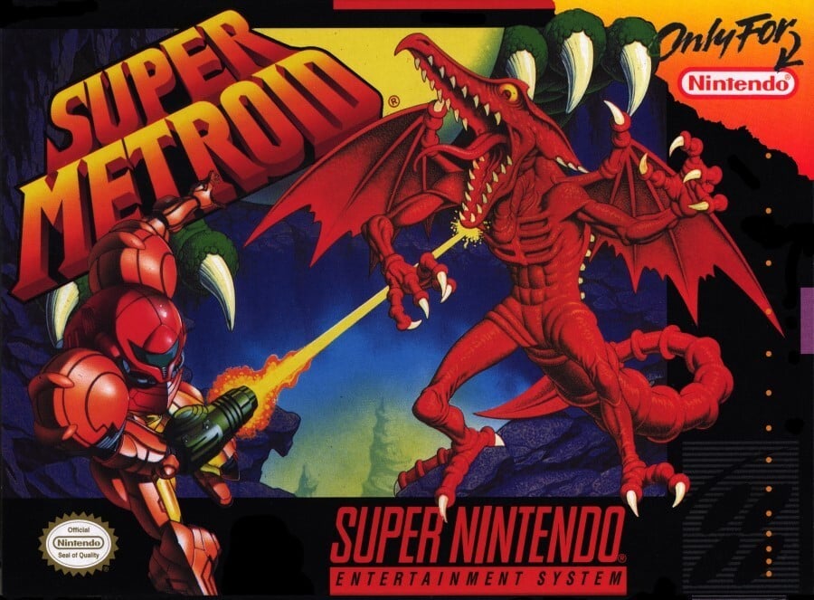 What year did Super Metroid for Super Nintendo launch in the US?