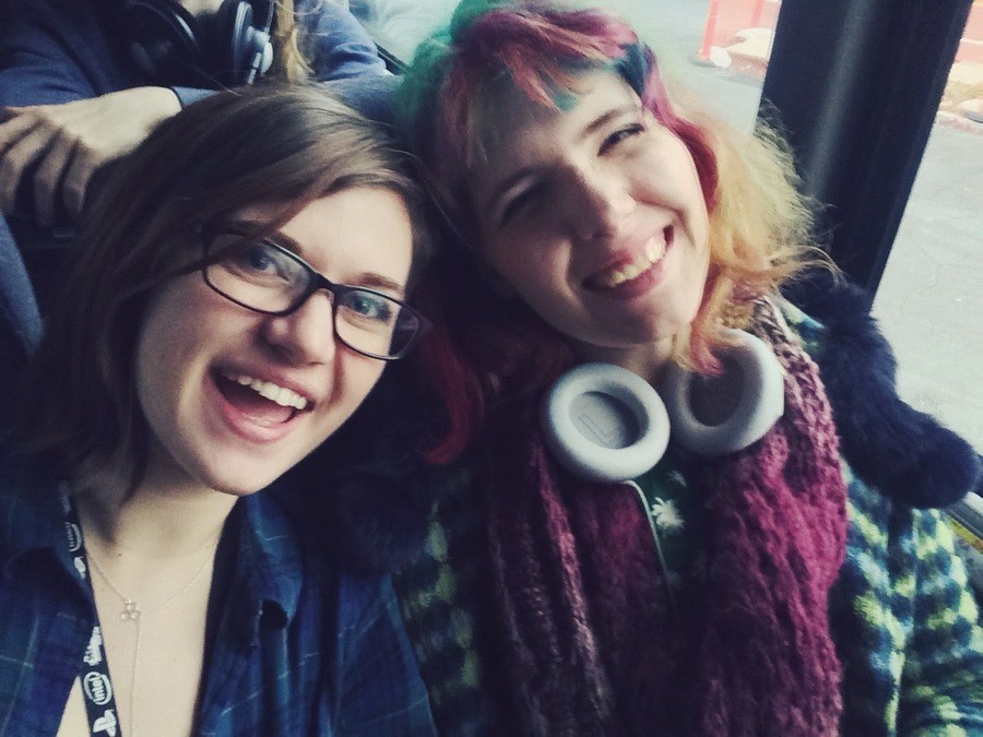 This is me, on a train to San Francisco! Beep beep!