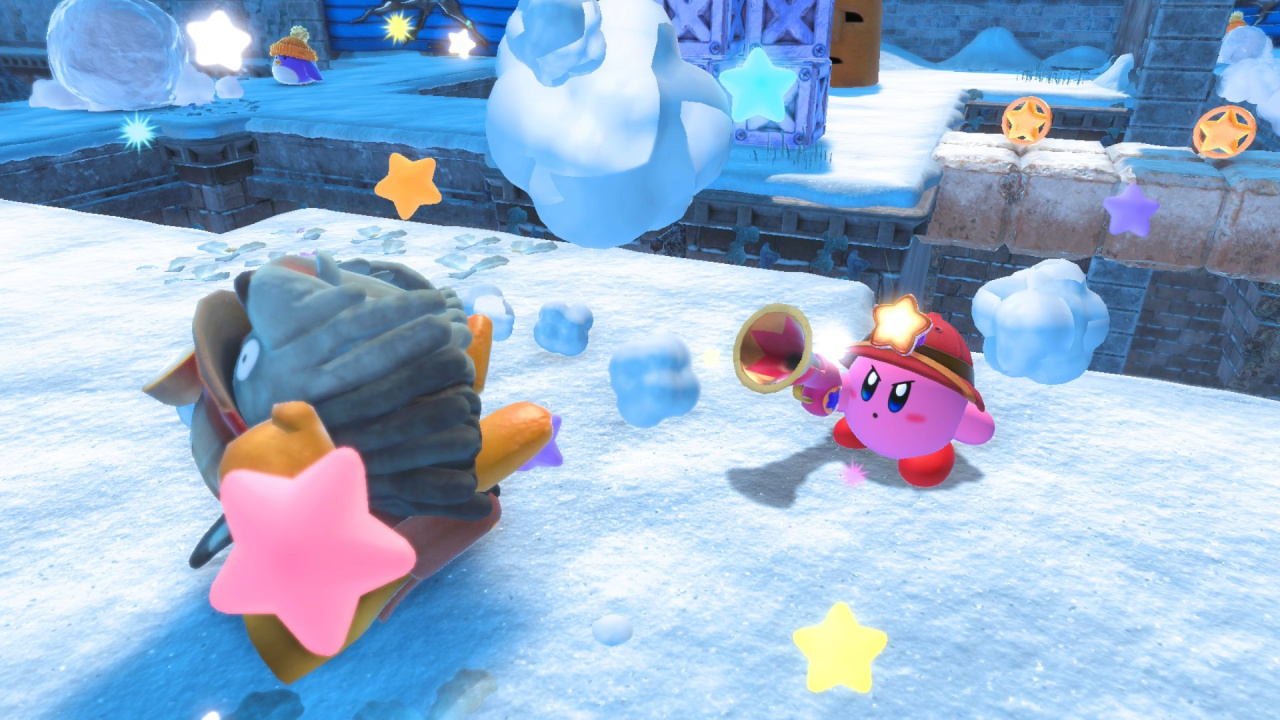 Kirby and the Forgotten Land 'Mouthful Mode' trailer, screenshots - Gematsu