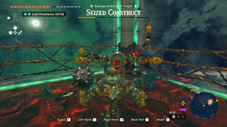 Zelda: Tears Of The Kingdom: How To Defeat Seized Construct 5