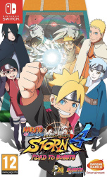 Naruto Shippuden: Ultimate Ninja Storm 4 Road To Boruto Cover