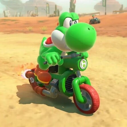 Mario Kart World - Yoshi