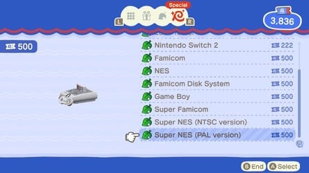 Animal Crossing retro games