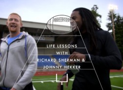 NFL Stars Richard Sherman and Johnny Hecker Kick in for Pokémon Promotion