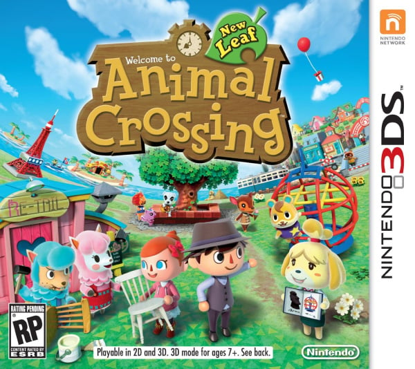 Animal Crossing New Leaf Review 3ds Nintendo Life - Classic Wall Shelf Acnl Custom