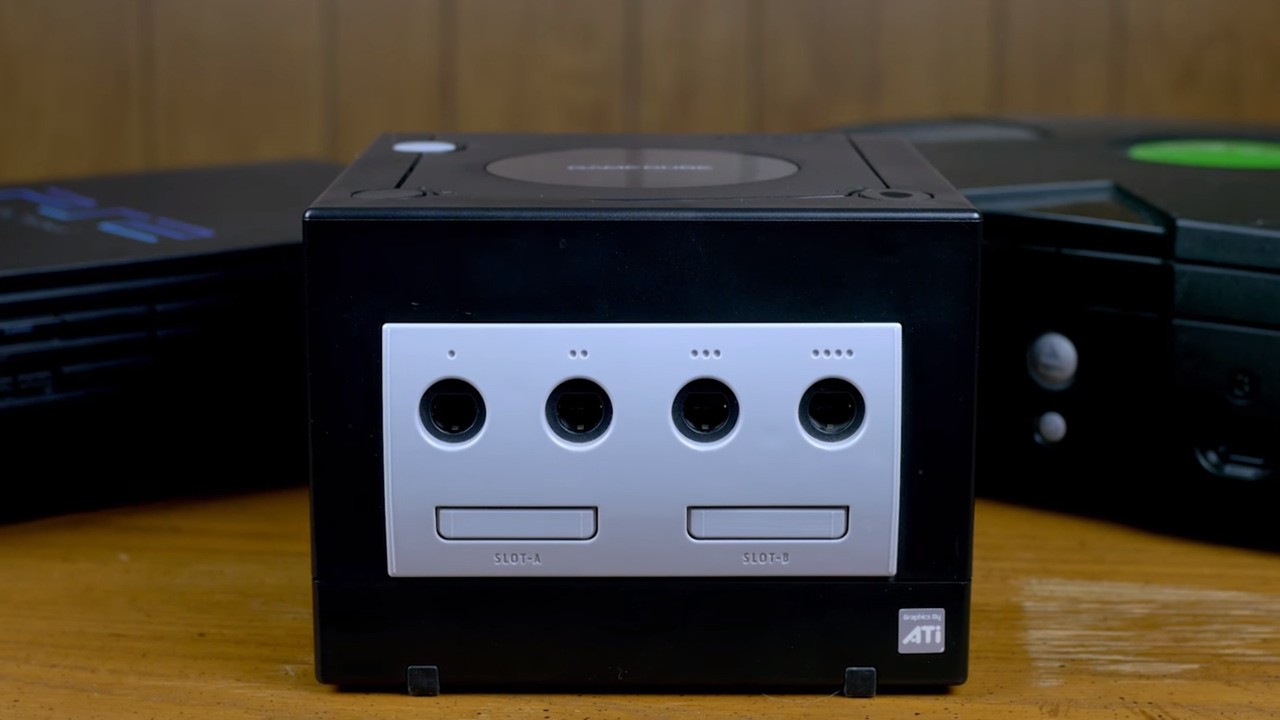 Gamecube Console Black : Unknown: Video Games 