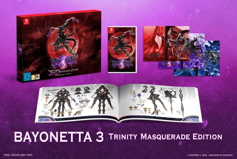 لعبة Bayonetta 3 Trinity Masquerade Edition