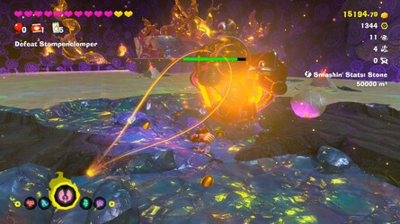 Donkey Kong Bananza K. Stompenclomper Planet Core Miniboss