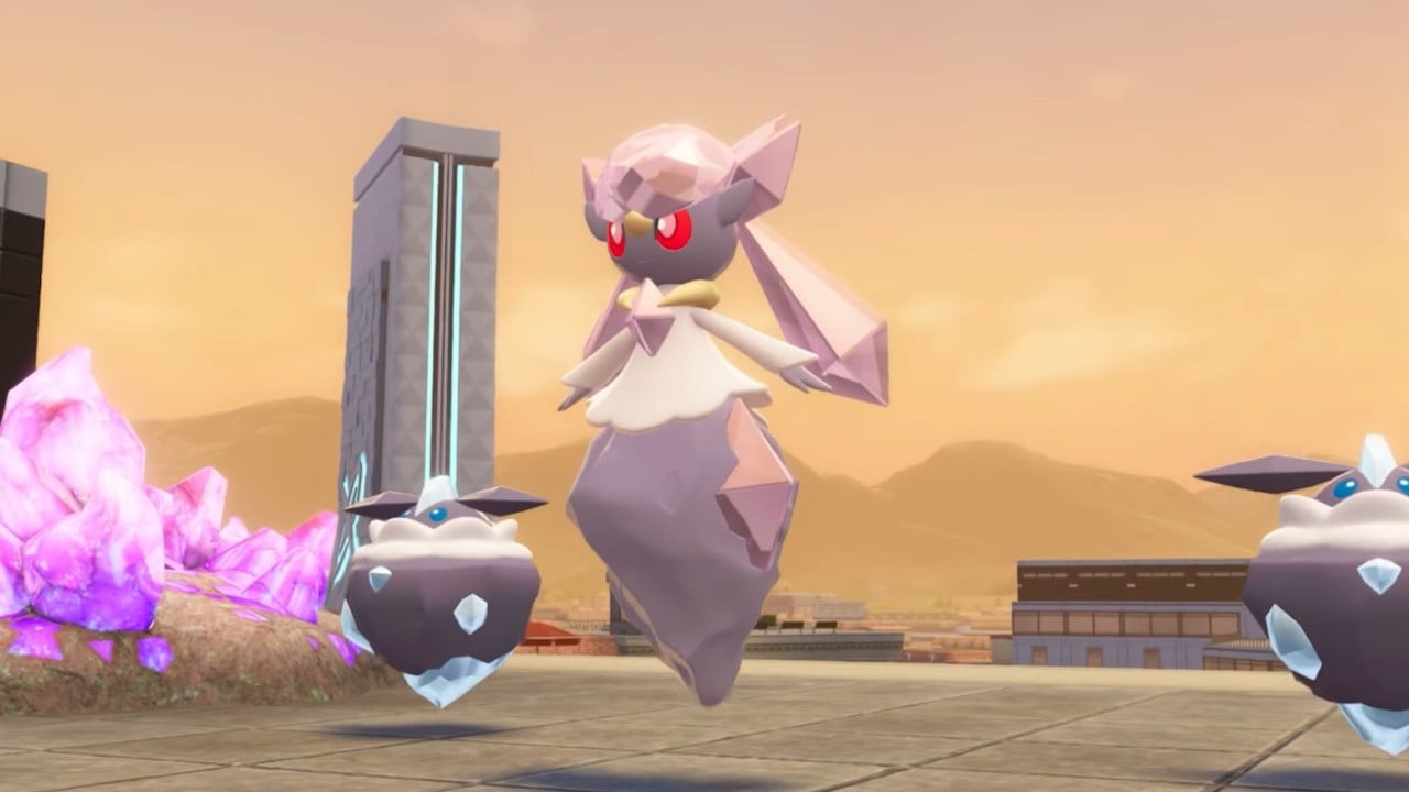 Pokémon Legends: Z-A Mystery Gift Event Unlocks Diancie and Diancite on Nintendo Switch
