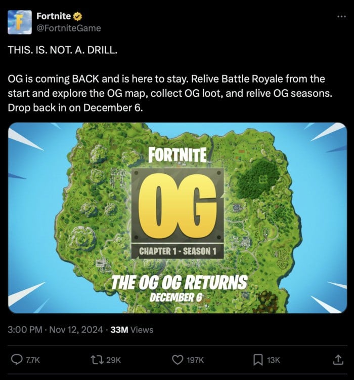 Fortnite OG