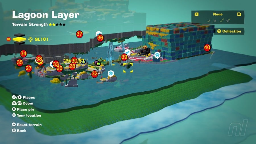 Lagoon Layer SL101 Banandium Gem Map