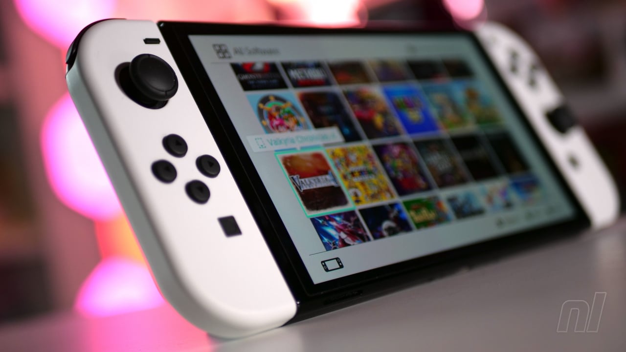 Get a Switch OLED and a free select game for just £300 in this
