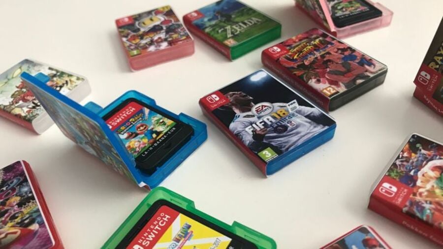 Tiny nintendo shop switch game cases