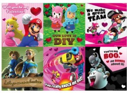 Spread The Love With These Adorable Nintendo-Themed Valentine's Cards