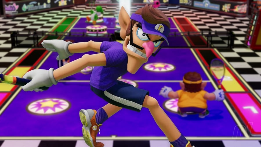 Mario Tennis Fever - Waluigi