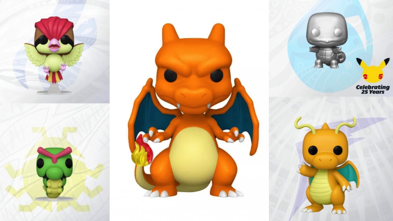 New Pokémon Funko Pops Are Coming, Including A Jumbo Charizard