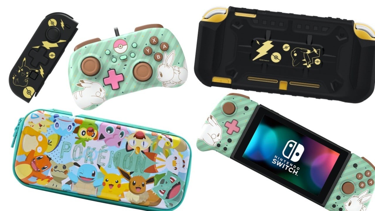 Hori Reveals Huge Wave Of Pokemon Controllers And Accessories For Nintendo Switch Techtoptu Com