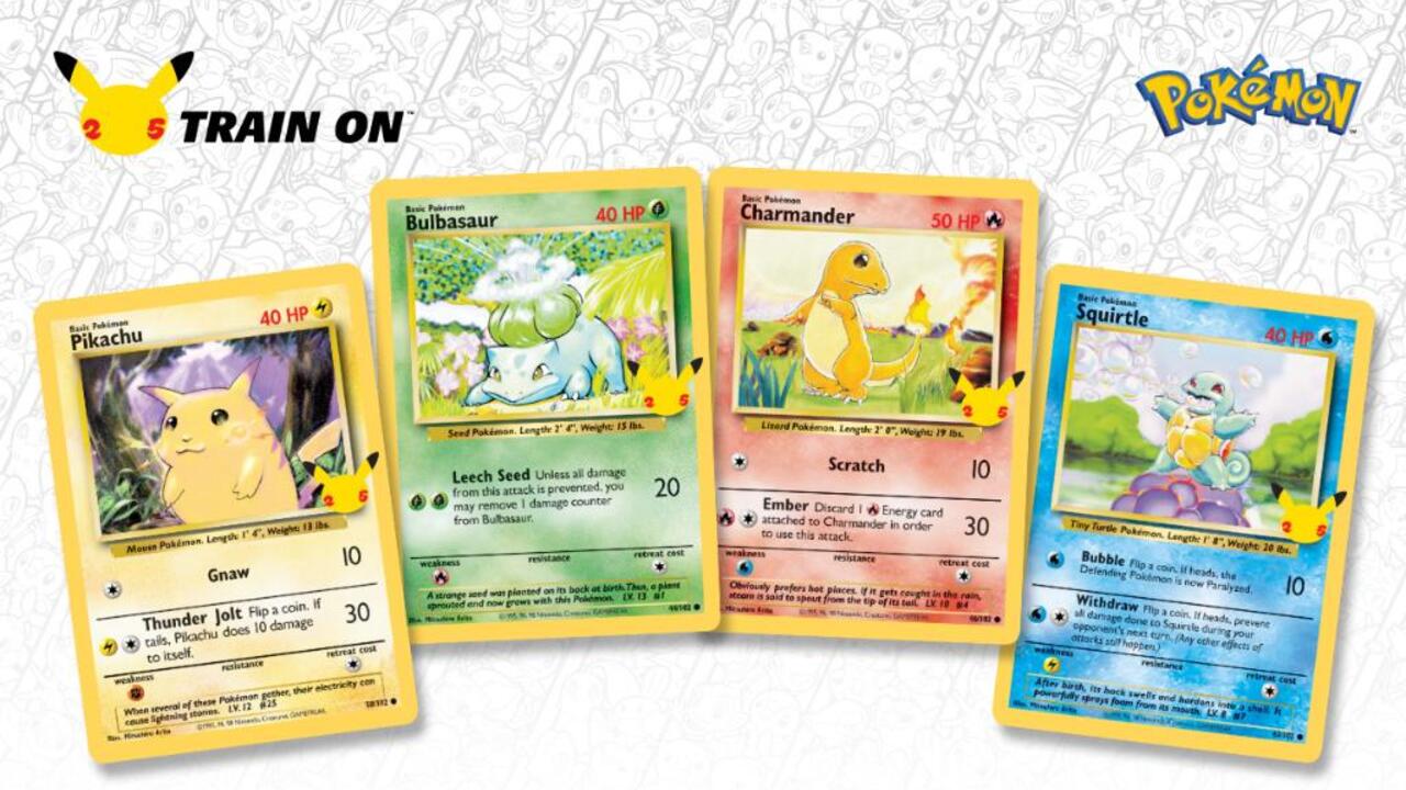 Classic Pokémon Cards Are Being Rereleased To Celebrate The Series' 25...