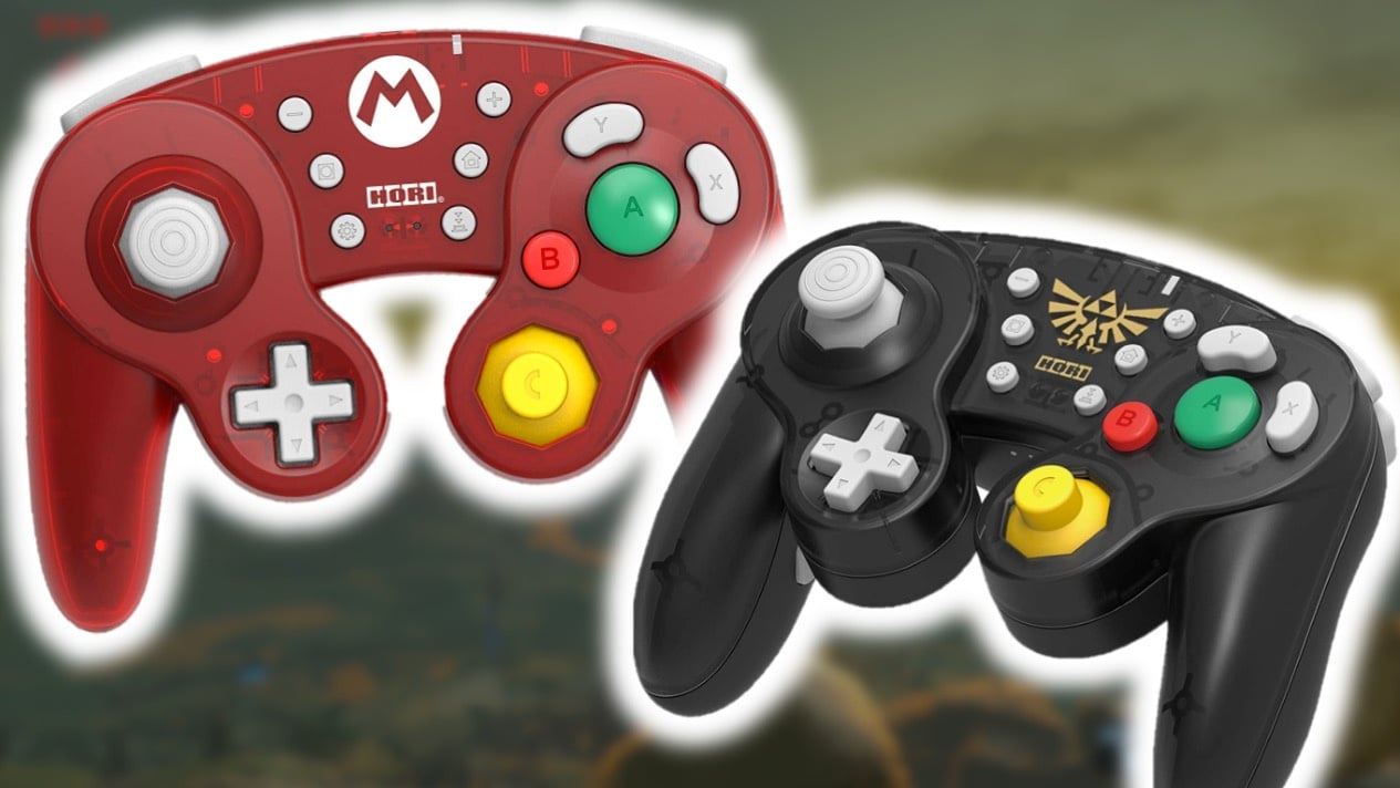 New GameCube-Style Mario Launching Switch Zelda-Themed | Controllers And For Hori\'s Life Nintendo